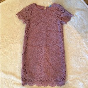 Lace Shift Dress